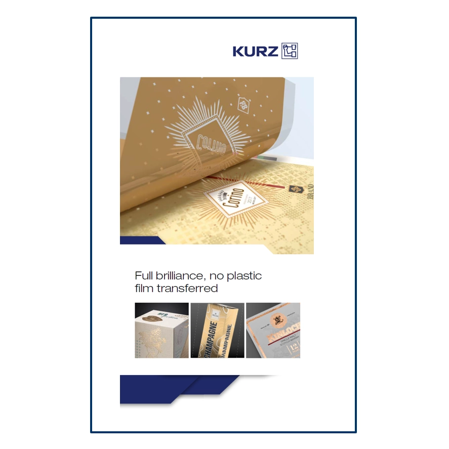 No plastic film transfered